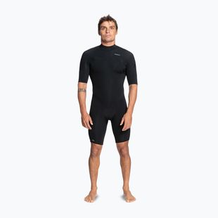 Costum de înot pentru bărbați Quiksilver Everyday Sessions 2/2 mm Back Zip Springsuit black