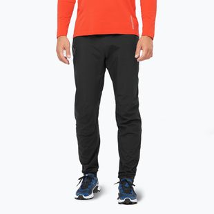 Pantaloni de alergare pentru bărbați Salomon Bonatti Trail deep black