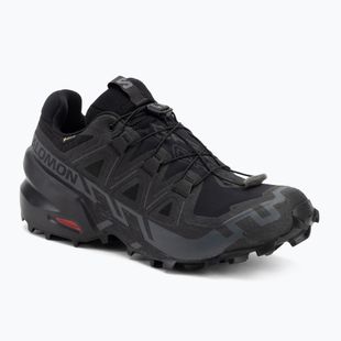 Pantofi de alergare pentru femei Salomon Speedcross 6 GTX negru/negru/fan