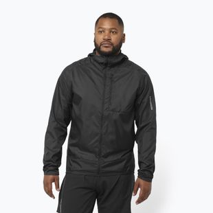 Geacă de alergare pentru bărbați Salomon Cross Wind deep black