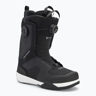 Ghete de snowboard pentru bărbați Salomon Dialogue Dual Boa black/black/white