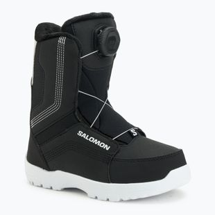 Încălțăminte de snowboard pentru copii Salomon Whipstar Boa Jr black/black/white