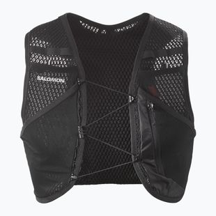 Vestă de alergare Salomon Active Skin 4 No Flasks black/metal
