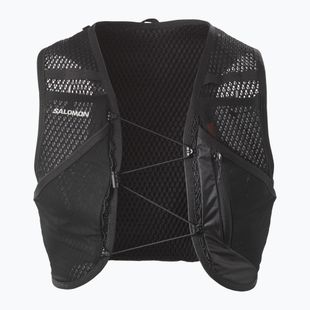 Vestă de alergare Salomon Active Skin 8 No Flasks black/metal