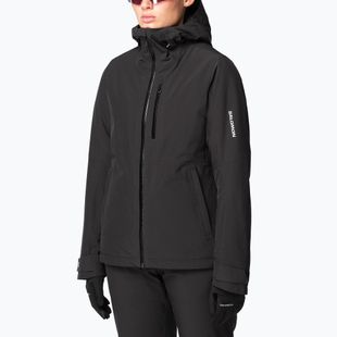 Geacă de schi pentru femei Salomon Highland deep black