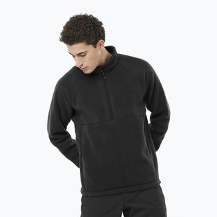 Bluză de trekking pentru bărbați Salomon Chroma Fleece Hz deep black