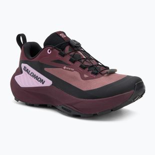 Încălțăminte de alergare pentru femei Salomon Genesis GTX rose taupe/black orchid/bouquet