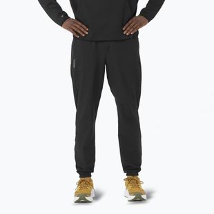 Pantaloni de alergare pentru bărbați Salomon SHAKEout Core deep black