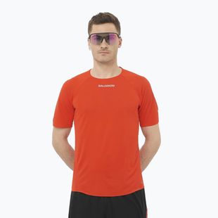 Tricou de alergare pentru bărbați Salomon S/Lab Speed Tee flery red