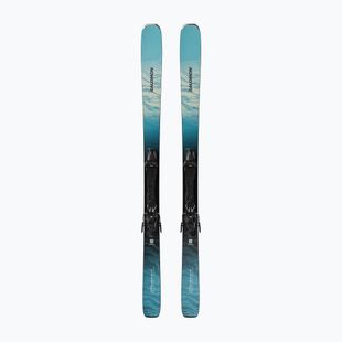 Schiuri de coborâre pentru femei Salomon Stance W 80 + legături M10 GW alaskan blue/porcelain/lime cream