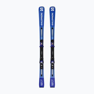 Schiuri de coborâre Salomon S/Race SL Pro + legături I12 GW race blue/white