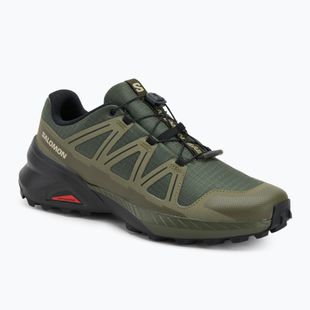 Încălțăminte de alergare pentru bărbați Salomon Speedcross Peak olive night/deep lichen green/black