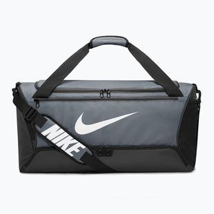 Geantă de antrenament Nike Brasilia 9.5 60 l grey/white