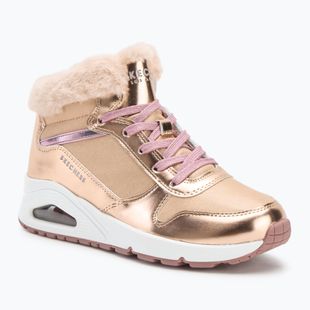 Încălțăminte pentru copii SKECHERS Uno Cozy On Air rose gold