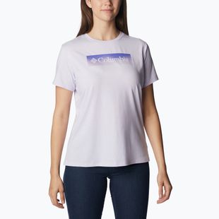 Cămașă de trekking pentru femei Columbia Sun Trek Graphic violet 1931753569
