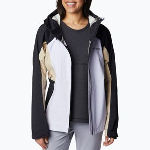 Columbia Mazama Trail jachetă de ploaie pentru femei negru și mov 2035001569