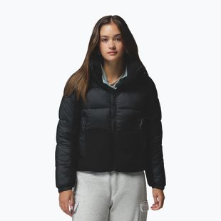 Geacă hibrid pentru femei Columbia Leadbetter Point II Sherpa Hybrid black