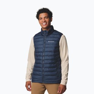 Vestă pentru bărbați  Columbia Powder Lite II colleglate navy