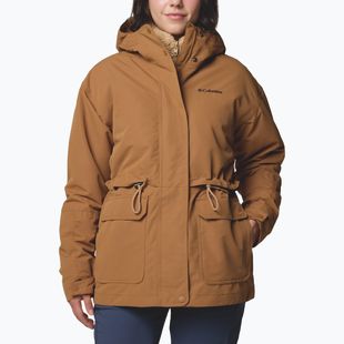 Geacă 3în1 pentru femei Columbia Drop Ridge II Interchange camel brown