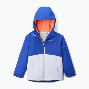 Geacă de schi pentru copii Columbia Alpine Action III snowdrift melange/clematis blue