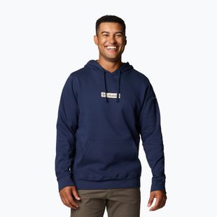 Hanorac de trekking pentru bărbați Columbia Trek Hoodie coll navy/puff box gem