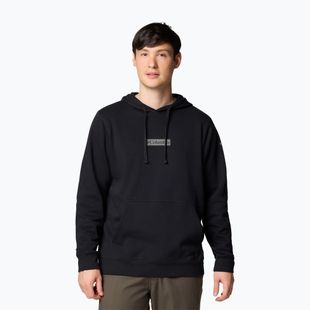 Hanorac pentru bărbați Columbia Trek Hoodie black/puff box gem