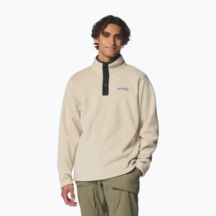 Bluză pentru bărbați Columbia Steens Mountain Half Snap II ancient fossil/black