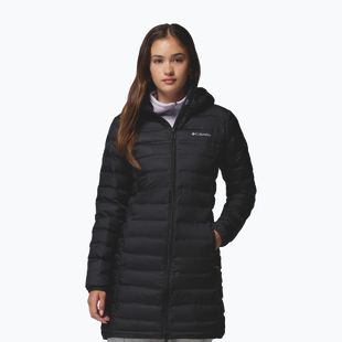 Palton fleece pentru femei Columbia Lake 22 II Down Long Hooded black