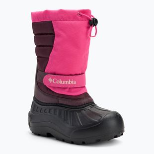 Columbia Youth Powderbug Snowlite pink ice/ moonvista cizme de zăpadă pentru copii