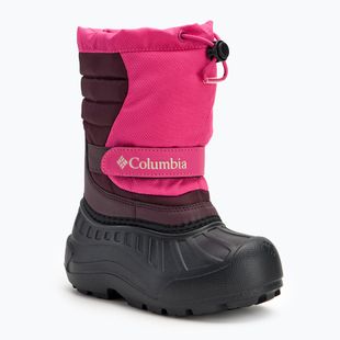 Columbia Powderbug Snowlite pink ice/ moonvista cizme de zăpadă pentru copii