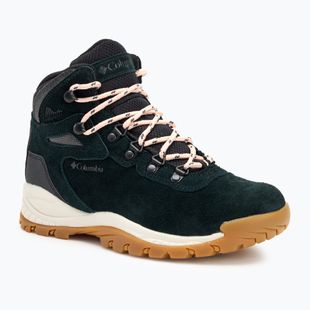 Cizme de trekking pentru femei Columbia Newton Ridge Plus WP Amped black/ blush rose