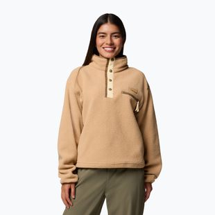 Bluză pentru femei Columbia Helvetia II Cropped Half Snap Fleece canoe