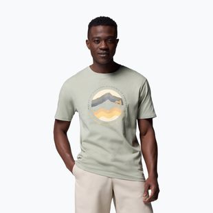 Tricou pentru bărbați Columbia Path Lake Graphic Tee II safari/circular