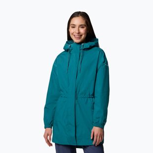 Jachetă hibrid pentru femei Columbia Splash Side II parka river blue/crinkle