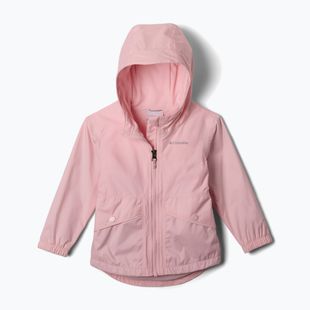 Jachetă de ploaie pentru copii Columbia Rainy Trails II Fleece satin pink