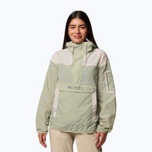 Geacă de vânt pentru femei Columbia Challenger II Windbreaker safari/dark stone