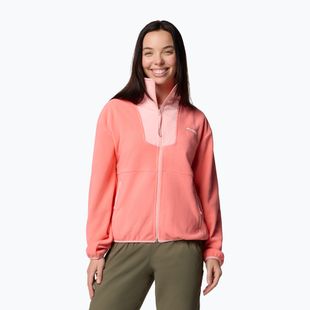 Bluză pentru femei Columbia Sequoia Grove Full Zip alpenglow/pink sand