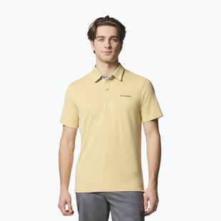 Tricou pentru bărbați Columbia Nelson Point Polo sand dune