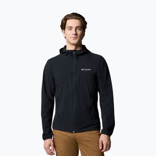 Geacă softshell pentru bărbați Columbia Heather Canyon black
