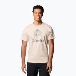 Tricou pentru bărbați Columbia Rapid Ridge Graphic dark stone/heavenly