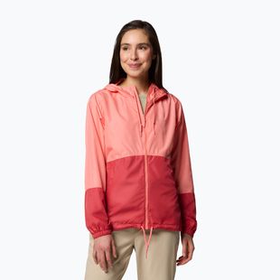Geacă de vânt pentru femei Columbia Flash Forward II Windbreaker alpenglow/daredevil