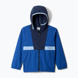 Geacă de vânt pentru copii Columbia Spire Valley Windbreaker mountain blue/collegiate navy/ripple blue