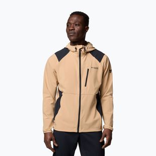 Geacă softshell pentru bărbați Columbia Triple Canyon Hooded canone/black