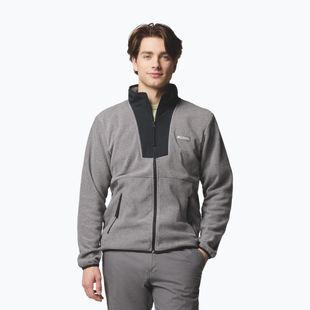 Bluză pentru bărbați Columbia Sequoia Grove FZ Fleece city grey heather/black