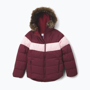 Geacă de schi pentru copii Columbia Arctic Blast III rich wine/satin pink