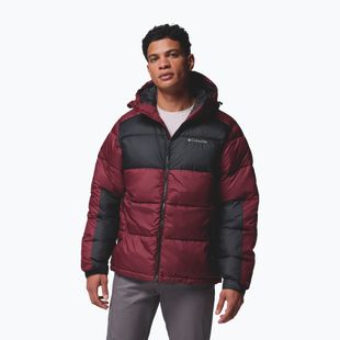 Geacă cu izolare pentru bărbați Columbia Pike Lake II Hooded rich wine/black