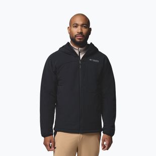 Geacă izolată pentru bărbați Columbia Silver Leaf Lite Hooded black