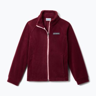 Bluză fleece pentru copii Columbia Benton Springs Fleece rich wine