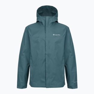 Bluză de trekking pentru bărbați Columbia Triple Canyon Grid Fleece Full Zip II compass blue heather/black