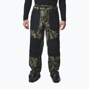 Pantaloni de snowboard pentru bărbați Columbia Coreshot Printed greenscape treebark print/black